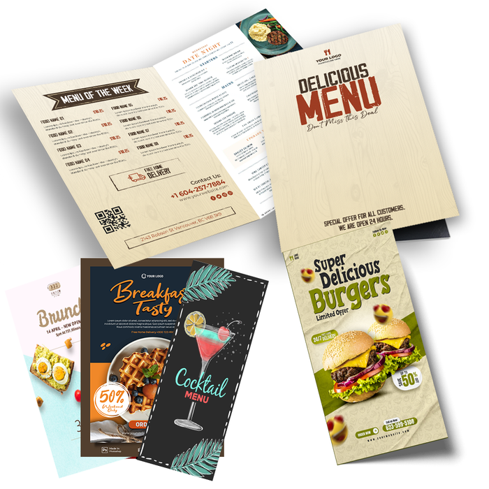 Menus- Food/Beverage